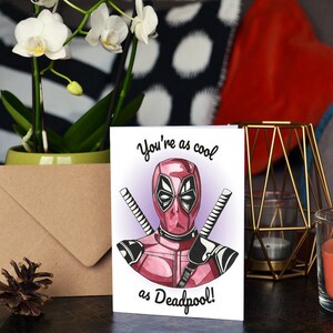 Deadpool Handmade Card image 7