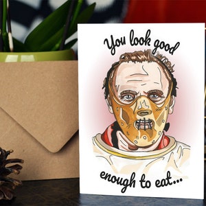 Hannibal Lecter / Silence of the Lambs Handmade Card image 3