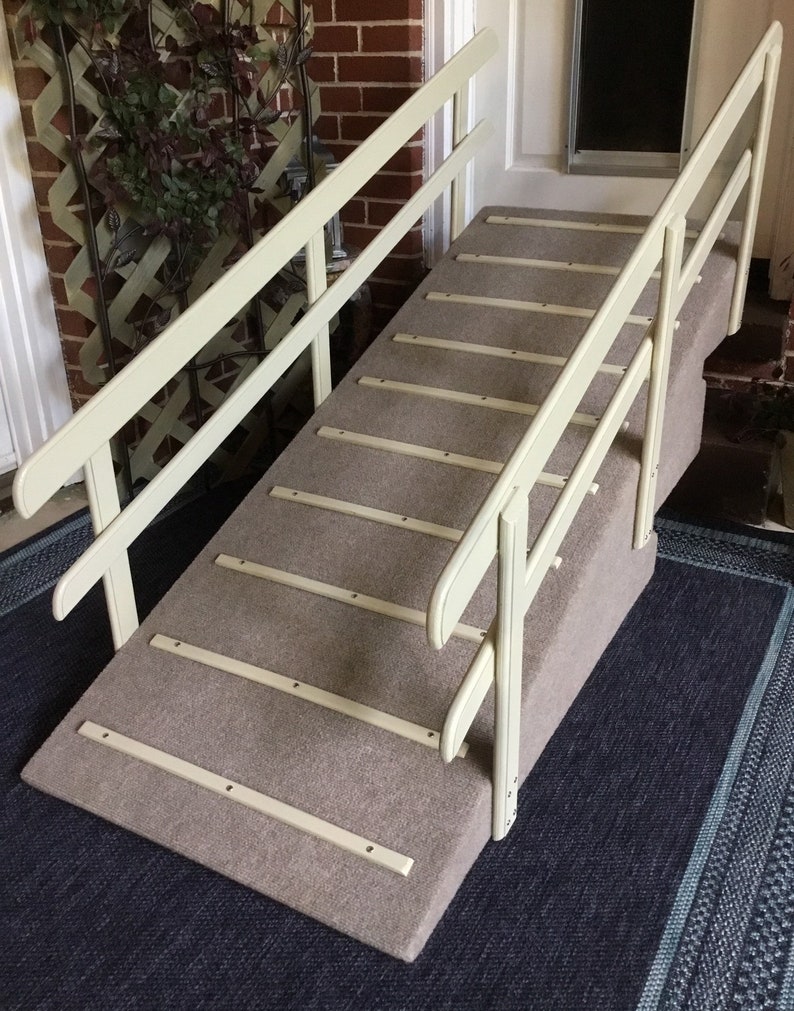 3 Steps Outdoor Ramp With Rails Pet Supplies Pet Furniture Kromasol Com
