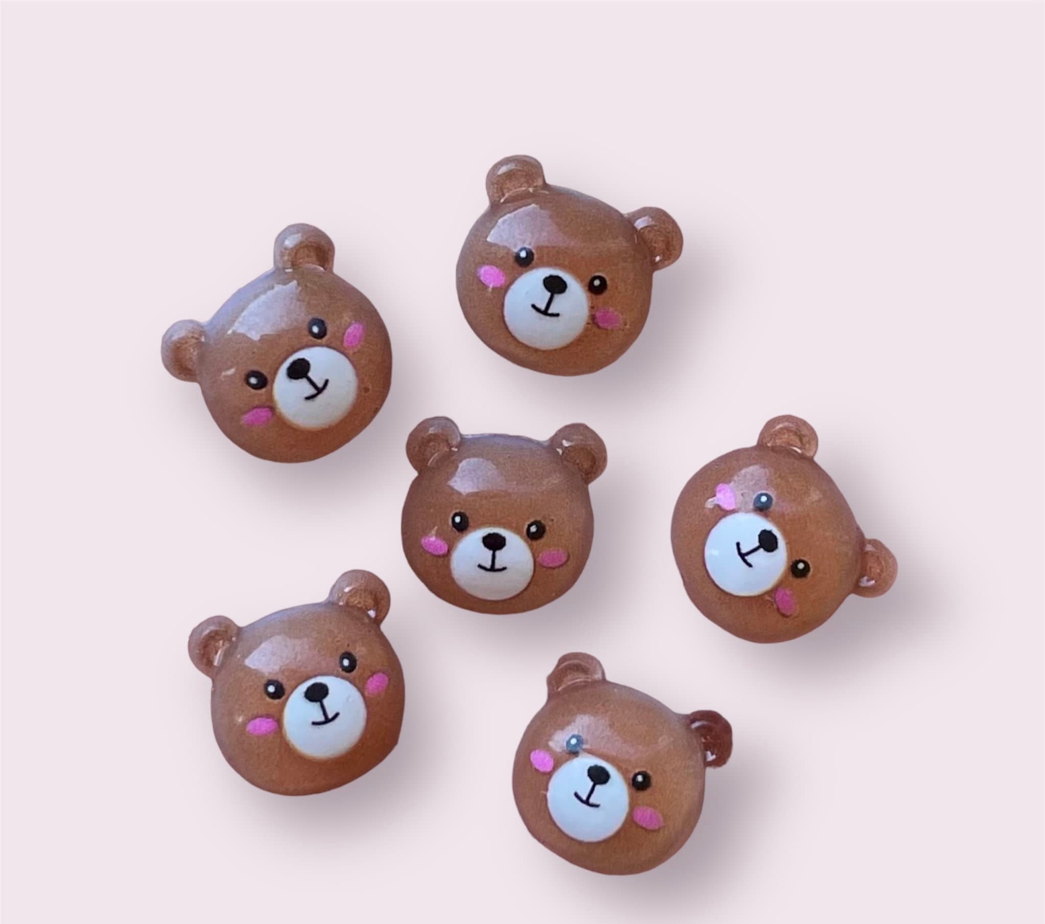 Nail Art Teddy Bears, 3D Bears, 3D Teddies, Nail Art, Nail Charms