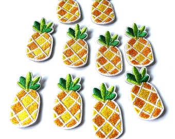 Pineapple iron on patch