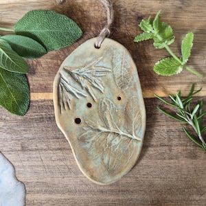 Ceramic Herb Stripper, Kitchen Accessories, Handmade In Wales