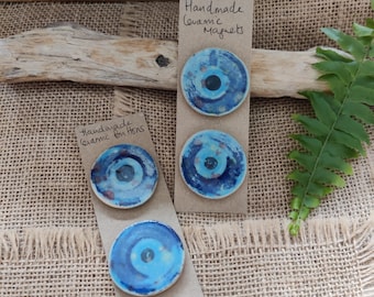 Ceramic Magnets,  Magnetic Fridge Organiser, Handmade Kitchen Accessories