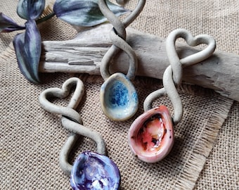 Handmade Ceramic Lovespoon/Welsh Love Token | Valentines Day, Dydd Santes Dwynwen | Cymru