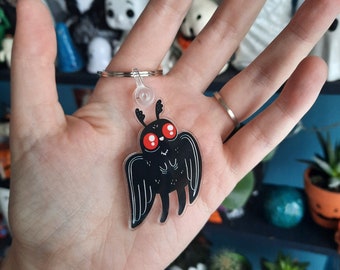 Cute Mothman Keyring