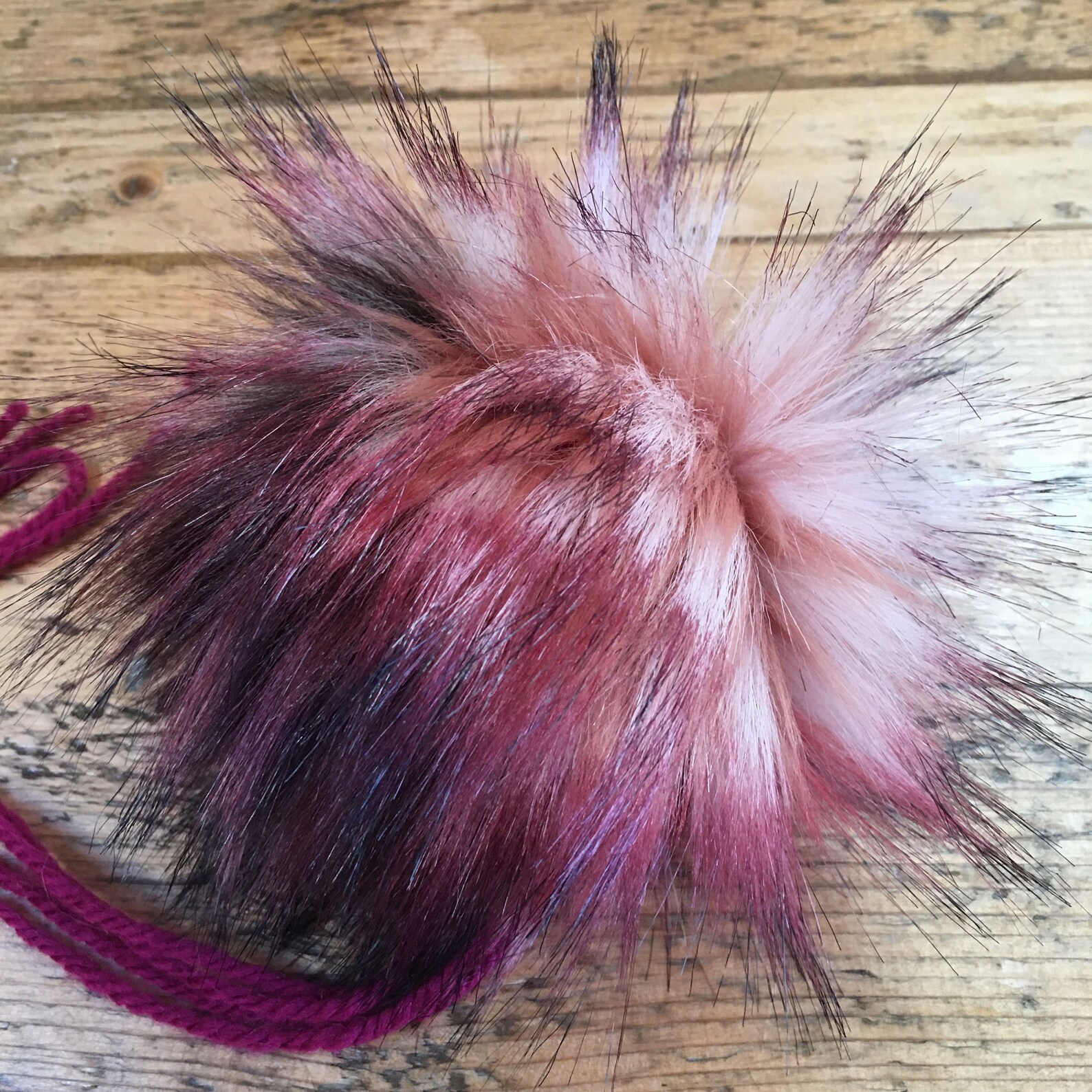 Large Faux Fur UK Made Pom Poms up to 15 cm Washable Sew Etsy