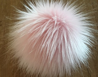 Candy Floss Luxury Faux Fur Pom Pom | UK Made Pom Pom | Hand Washable | 4 attaching yarns | Explore our different sizes now
