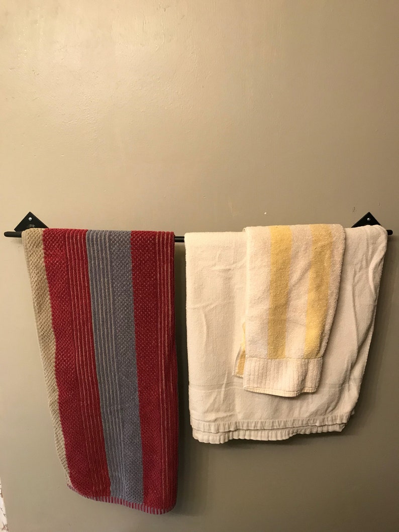 Curved Towel Bar Etsy