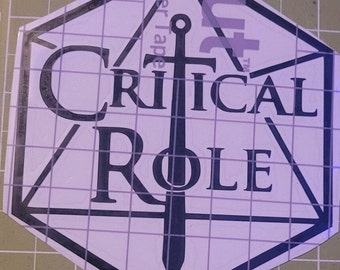 Critical Role Logo Sticker
