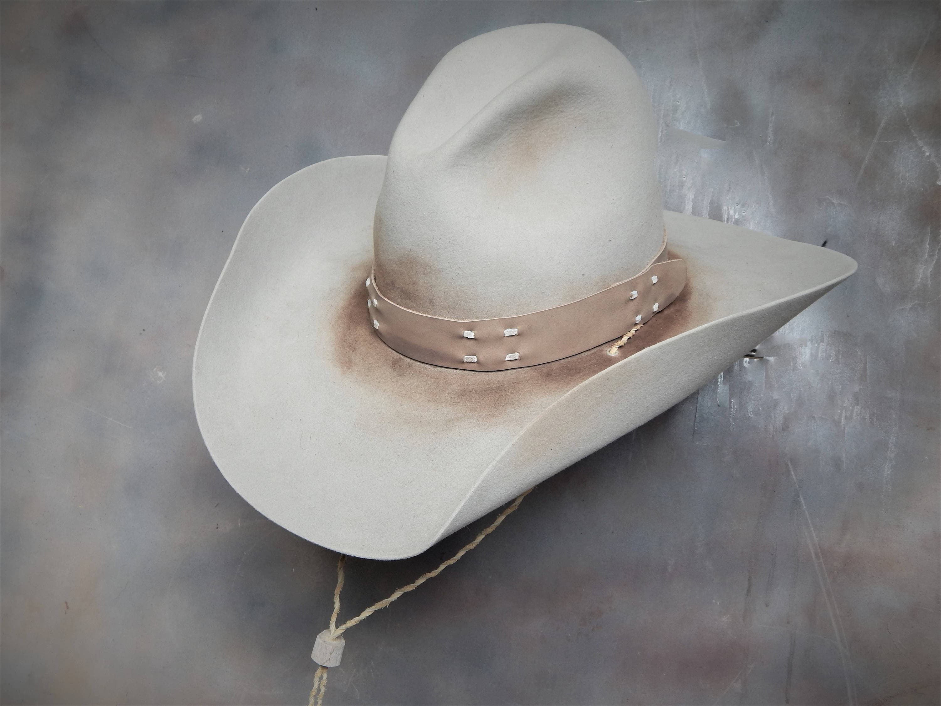 8X Fur Felt Quigley Style Western Cowboy Hat Etsy