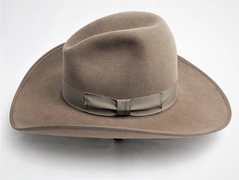 8X Fur Felt Western Cowboy Hat with Gus Crease Etsy