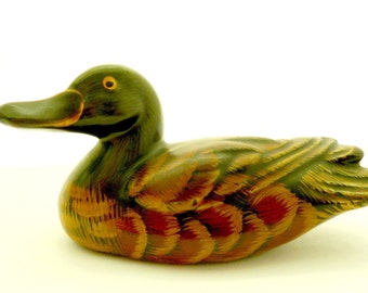 Ceramic Duck Small Collectible Duck Small Ceramic Duck Collectible Cozy Home Decor Chinese Symbol of Home Comfort symbol of Conjugal Love