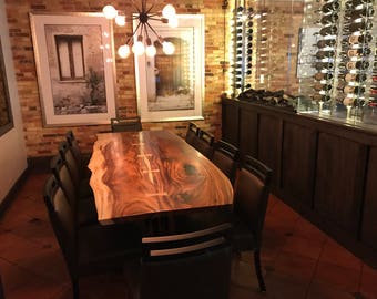 Custom Wood Slab Tables and Countertops