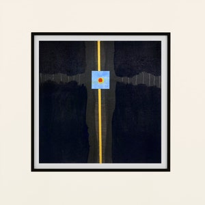 Abstract Art Print, Printable Digital Download, Modern Minimalist Artwork, Square 15x15, 12x12, 8x8, 5x5