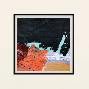 Abstract Art Print, Printable Digital Download, Modern Minimalist Artwork, Square 15x15, 12x12, 8x8, 5x5