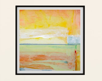 Abstract Art Print, Printable Digital Download, Modern Minimalist Artwork, Square 15x15, 12x12, 8x8, 5x5