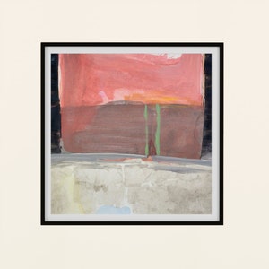 Abstract Art Print, Printable Digital Download, Modern Minimalist Artwork, Square 15x15, 12x12, 8x8, 5x5