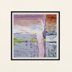 Abstract Art Print, Printable Digital Download, Modern Minimalist Artwork, Square 15x15, 12x12, 8x8, 5x5