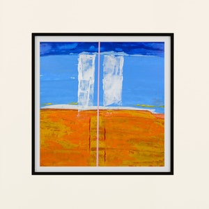 Abstract Art Print, Printable Digital Download, Modern Minimalist Artwork, Square 15x15, 12x12, 8x8, 5x5