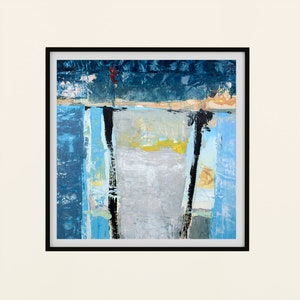 Abstract Art Print, Printable Digital Download, Modern Minimalist Artwork, Square 15x15, 12x12, 8x8, 5x5