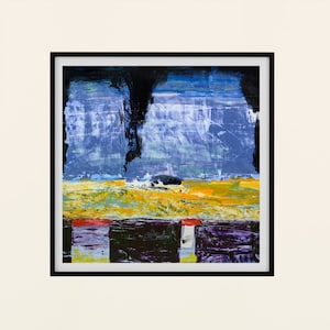 Abstract Art Print, Printable Digital Download, Modern Minimalist Artwork, Square 15x15, 12x12, 8x8, 5x5