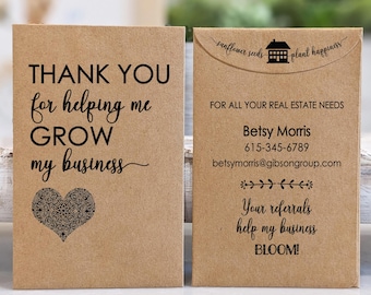 Business marketing cards, Real Estate Agent cards gift basket, House Sales Listing Agent Referral gift, Open House, Home Matchmaker
