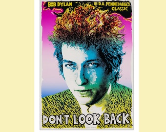 BOB DYLAN Don't Look Back Film Poster