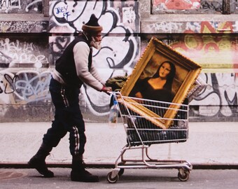 BANKSY Exit Through the Gift Shop MONA LISA Film Poster - Etsy