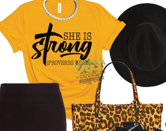 She is Strong, Female Strong, Woman SVG, png, eps, dxf- Instant Digital Download