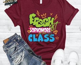 Freshest Sophomore SVG, dxf, eps, and png Digital Design