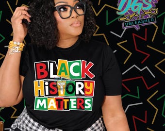 Black History Matters PNG ONLY! Digital Download