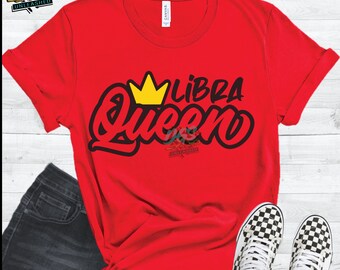 Libra Queen SVG, eps, png and dxf Digital Cut File