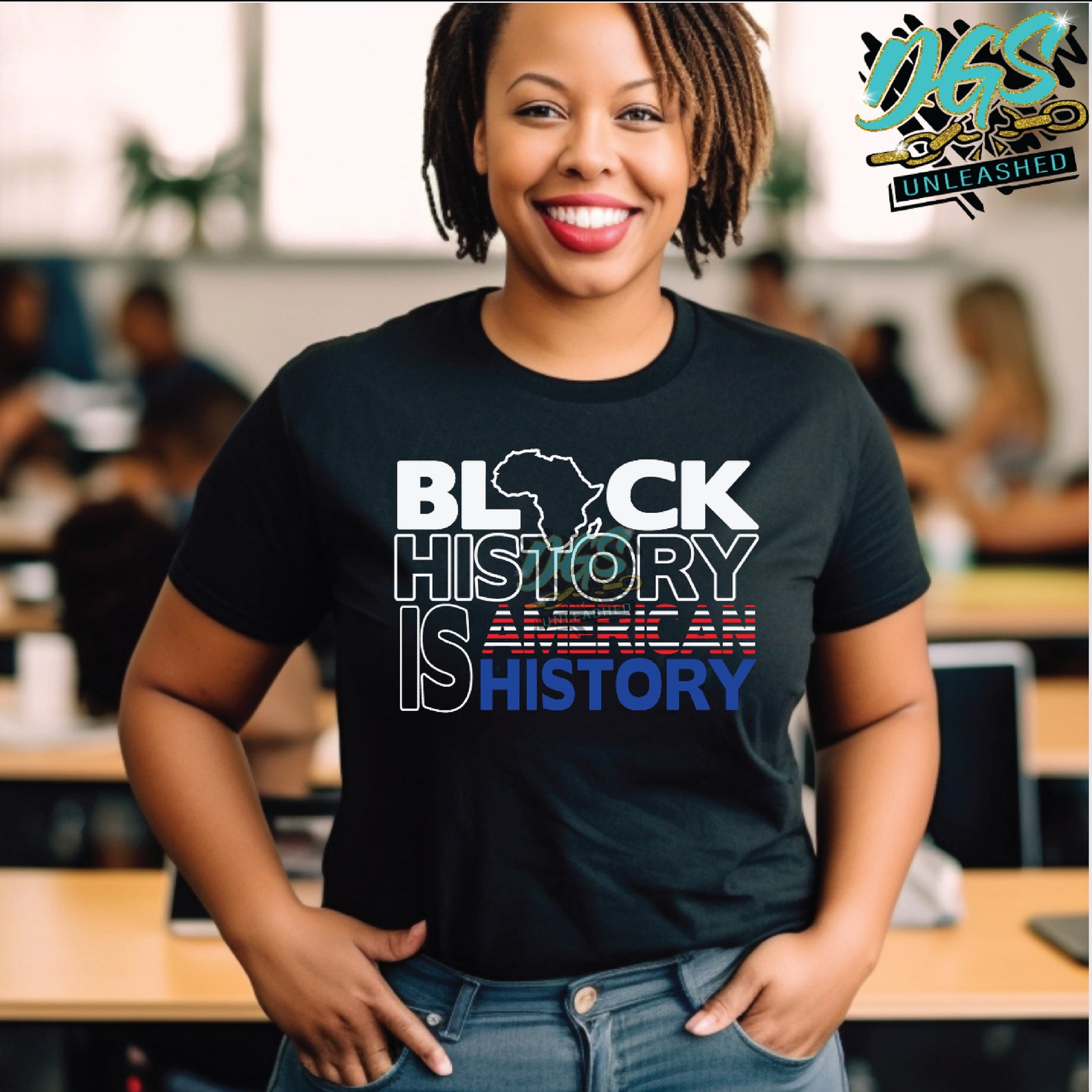 Black History is American History SVG, Dxf, Png, and Eps, Black History ...