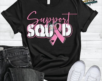 Support Squad SVG, dxf, png, and eps Digital Cut File