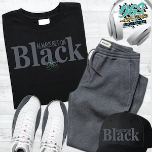 Always Bet on Black SVG, dxf, png, and eps