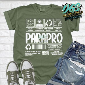 Arquivo de corte digital ParaPro Label SVG, dxf, eps e png, download digital instantâneo