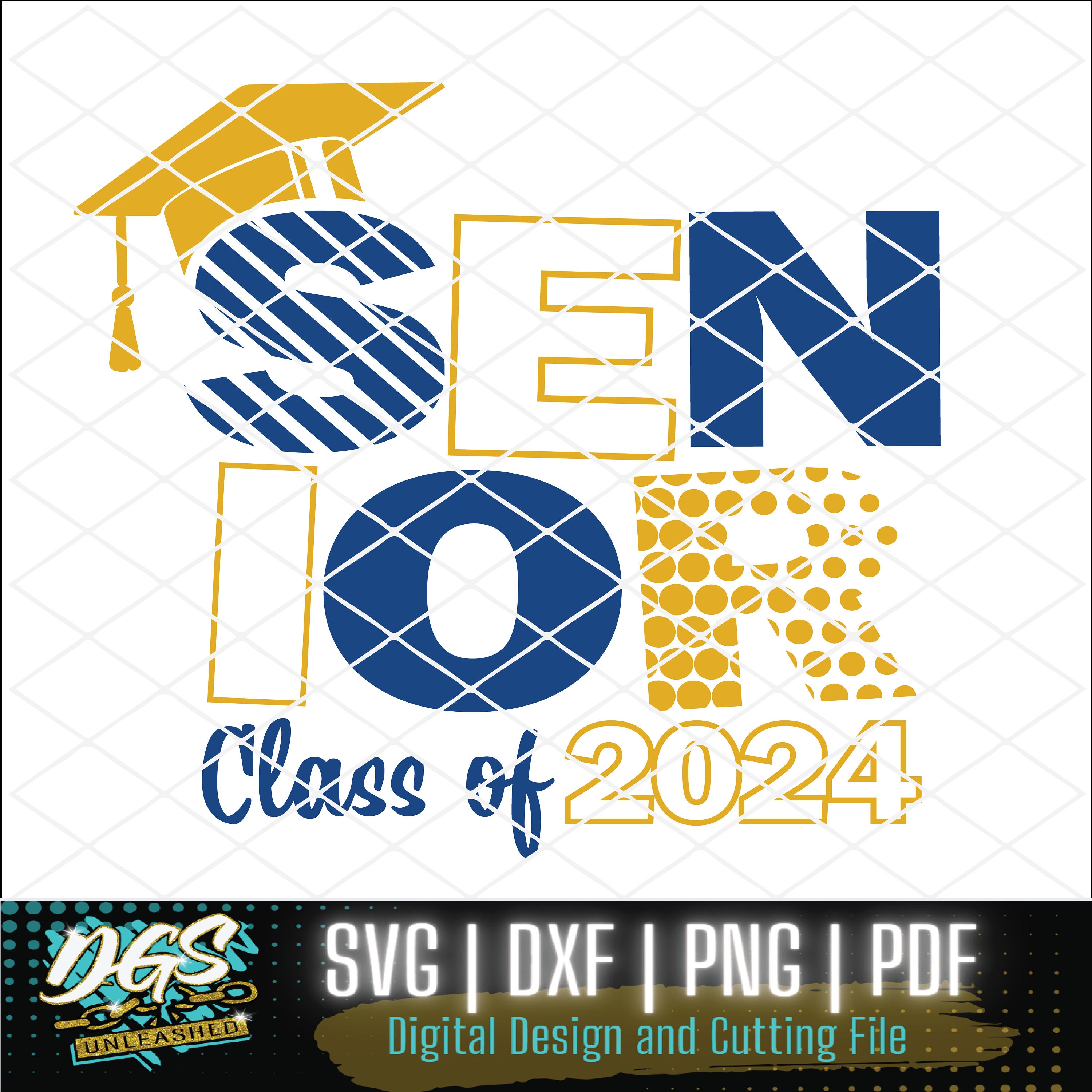 Senior Class of 2024 SVG, Dxf, Eps, and Png Digital Design - Etsy