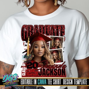 Graduate Arch bearbeitbare Vorlage Digital Download