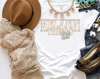 Melanin Things SVG, dxf, png, and eps