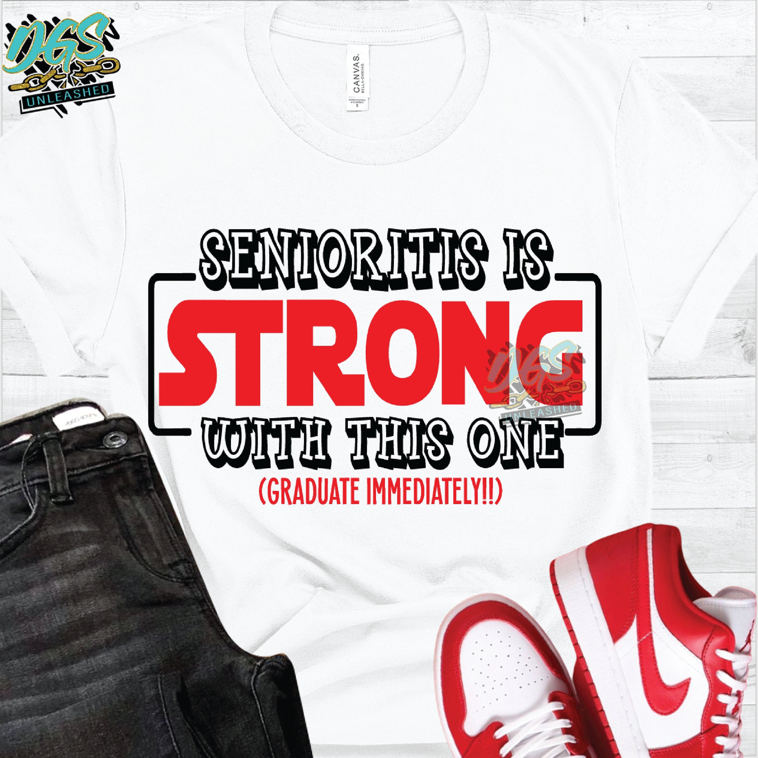 Senior Class Of 2019 T-Shirt Graduating Seniors Senioritis Senior Class Of 2019 T-Shirt Graduating Seniors Senioritis