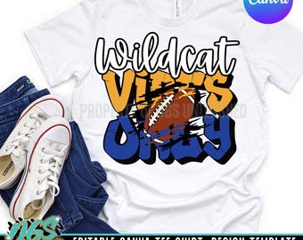 Team Vibes Only Editable Canva Template Digital Download