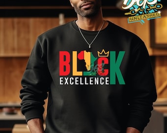 Black Excellence 2024 SVG, dxf, png et eps, Mois de l'histoire des Noirs, BLM, Pour la culture, février