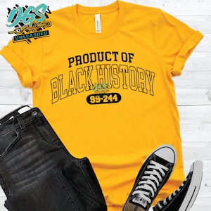 Product of Black History SVG, dxf, png, and eps