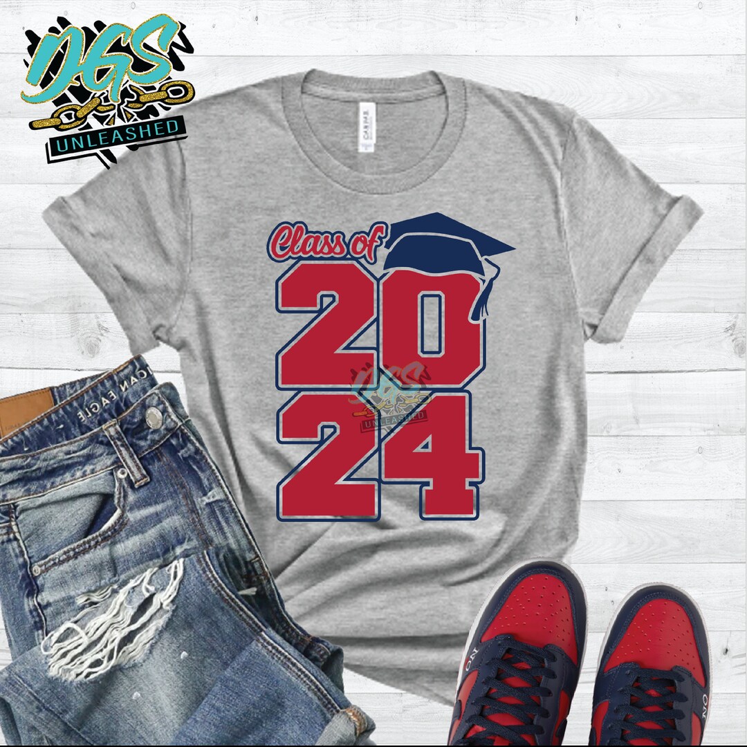 Class of 2024 Stacked 2023 SVG, Dxf, Eps, and Png Digital Design Etsy