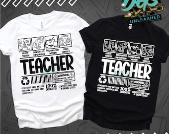 Teacher Label SVG, dxf, eps, and png Digital Design Instant Download