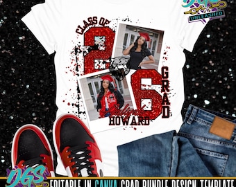 Class of 26 Editable Template Digital Download