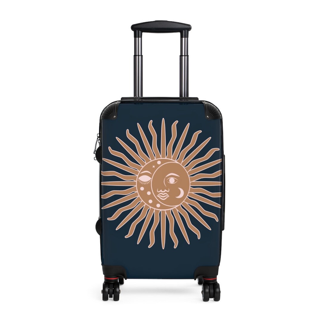 Boho Cabin Suitcase Overhead Storage Bin Suitcase Hard Shell - Etsy