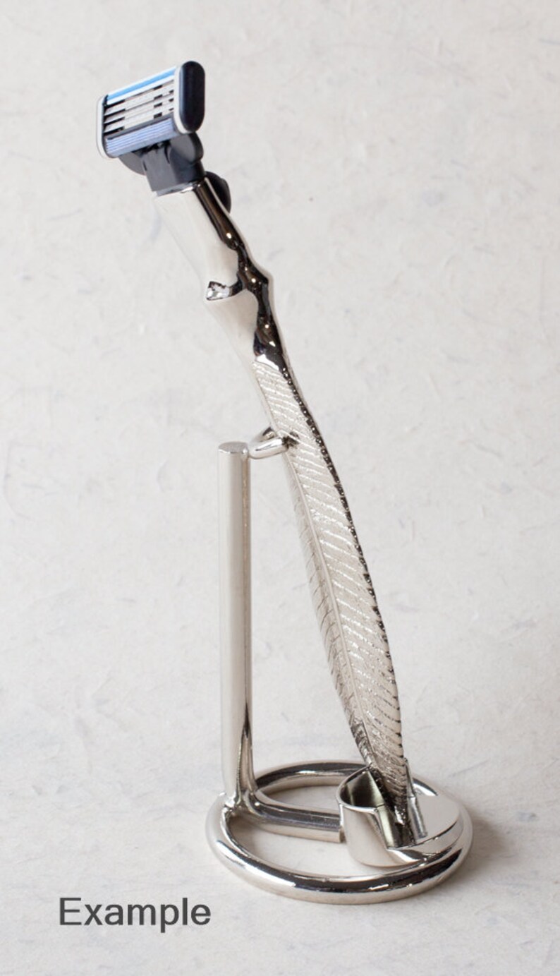 Nickel Plated Razor Holder, Universal Razor Stand, Razor Display Stand ...