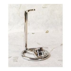 Nickel Plated Razor Holder, Universal Razor Stand, Razor Display Stand, Accessory for Razors