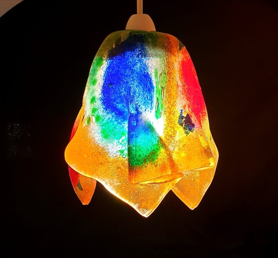 Unique glass lamps best sale